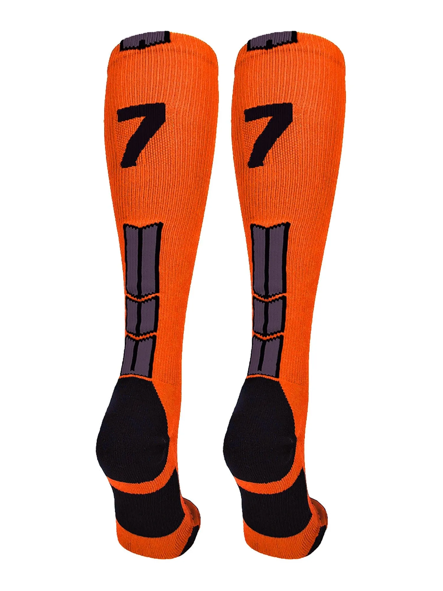 Player Id Jersey Number Socks Over the Calf Length Orange Black