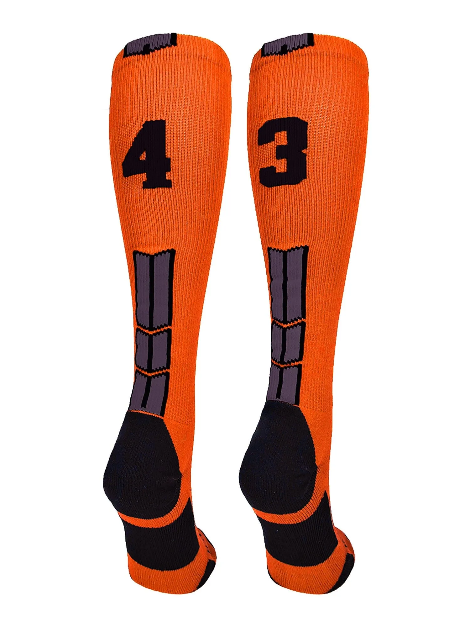 Player Id Jersey Number Socks Over the Calf Length Orange Black