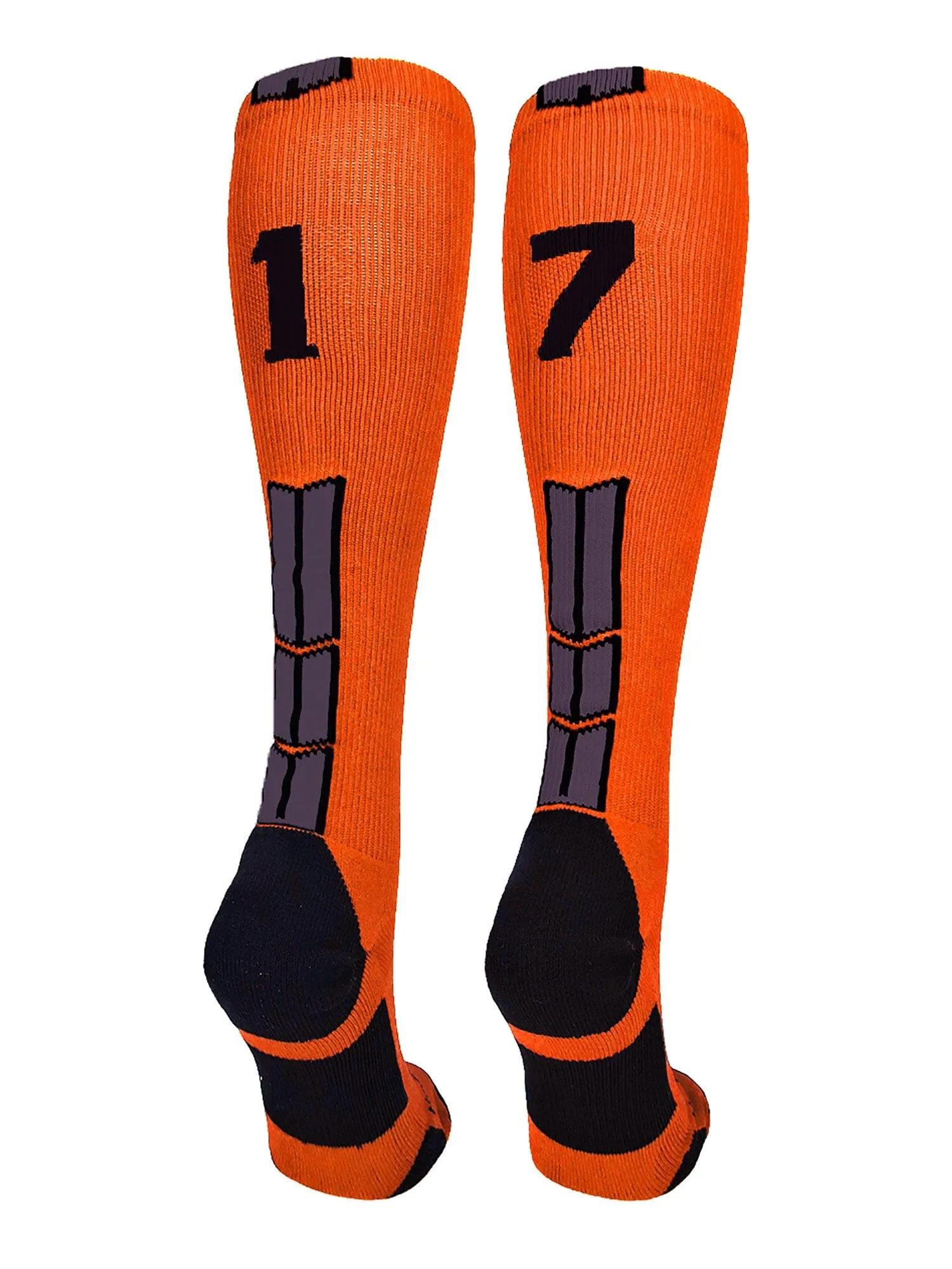 Player Id Jersey Number Socks Over the Calf Length Orange Black