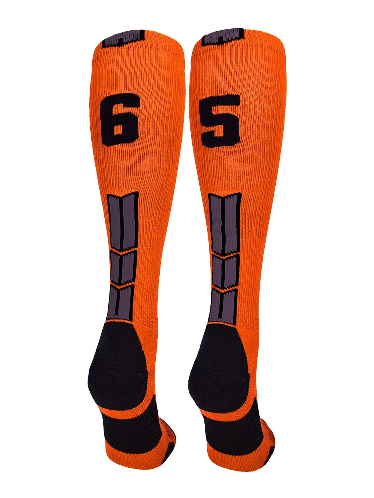 Player Id Jersey Number Socks Over the Calf Length Orange Black