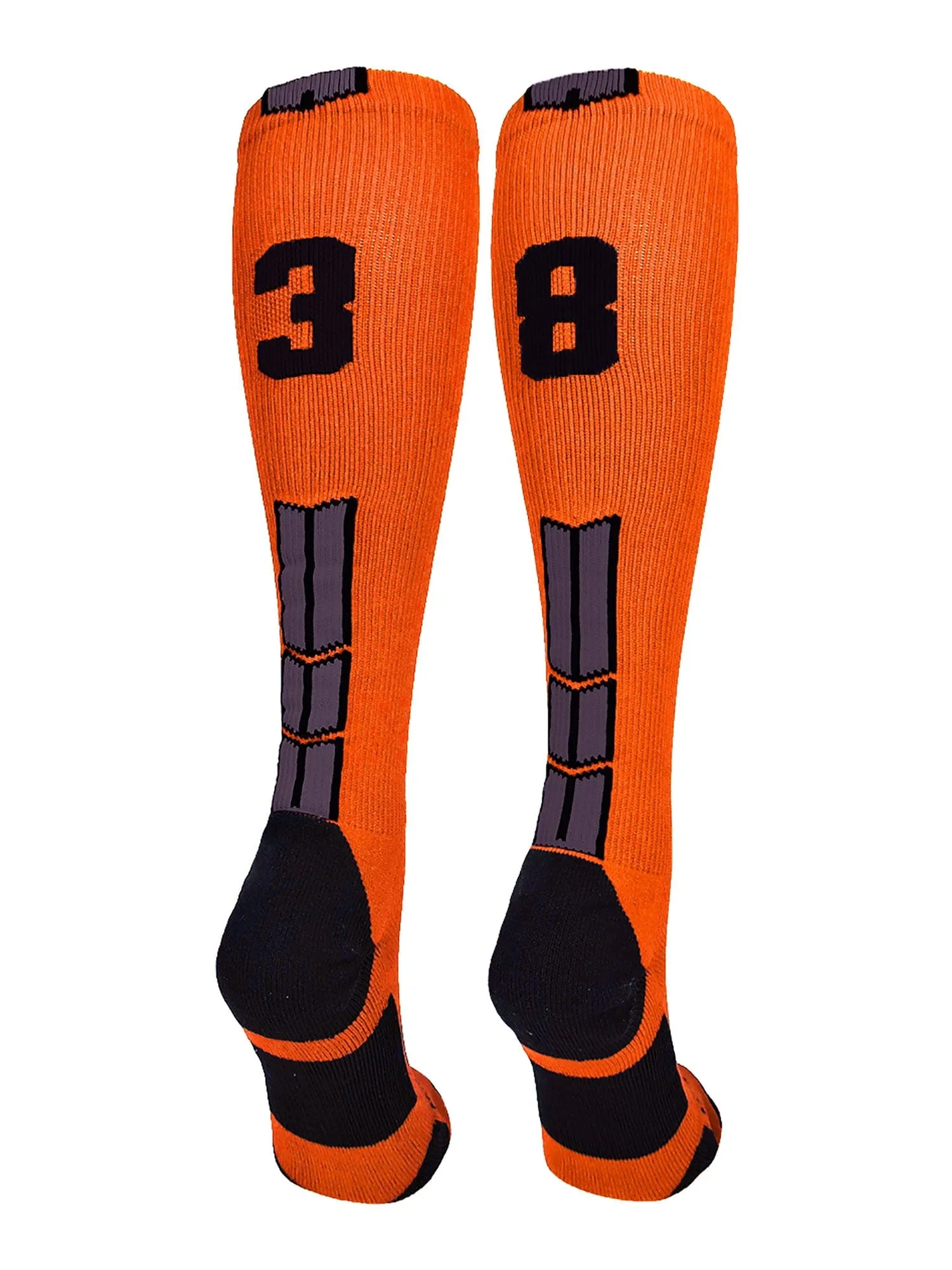 Player Id Jersey Number Socks Over the Calf Length Orange Black