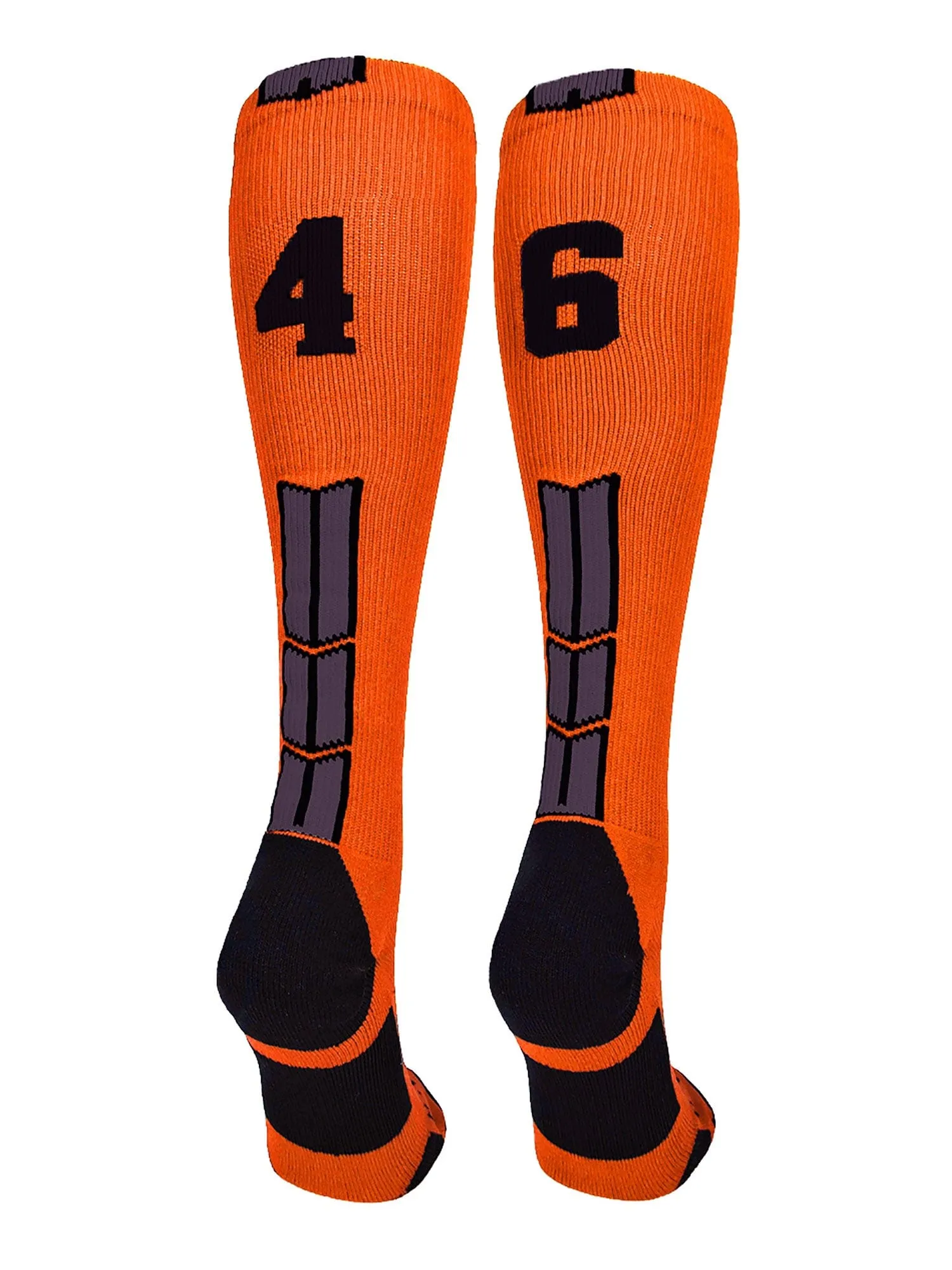 Player Id Jersey Number Socks Over the Calf Length Orange Black