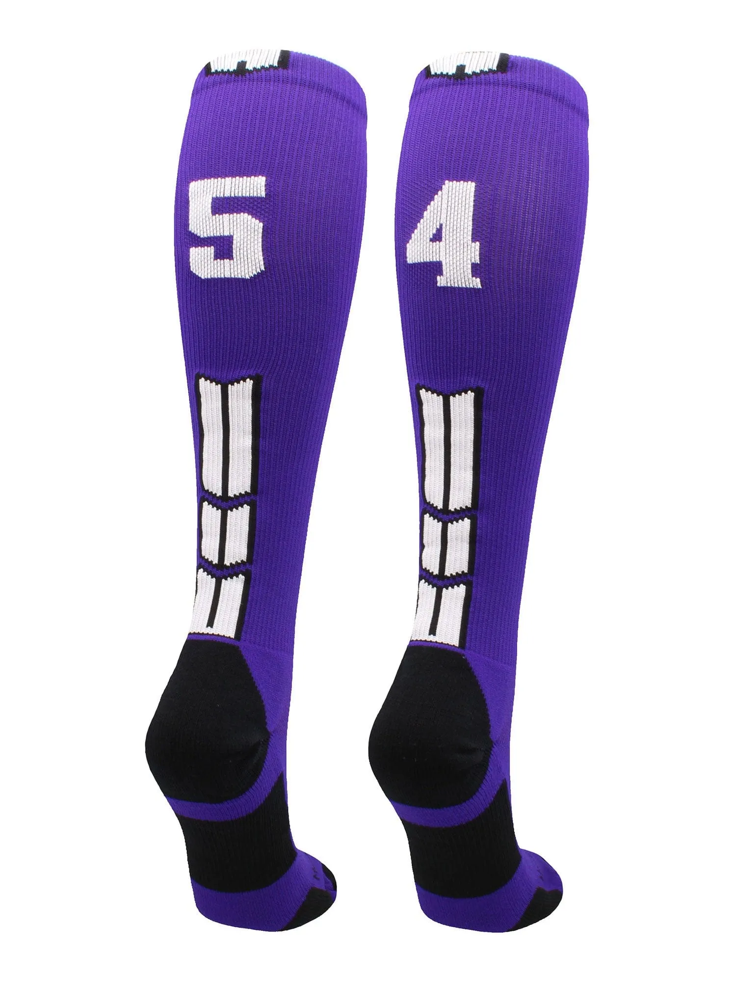 Player Id Jersey Number Socks Over the Calf Length Purple White