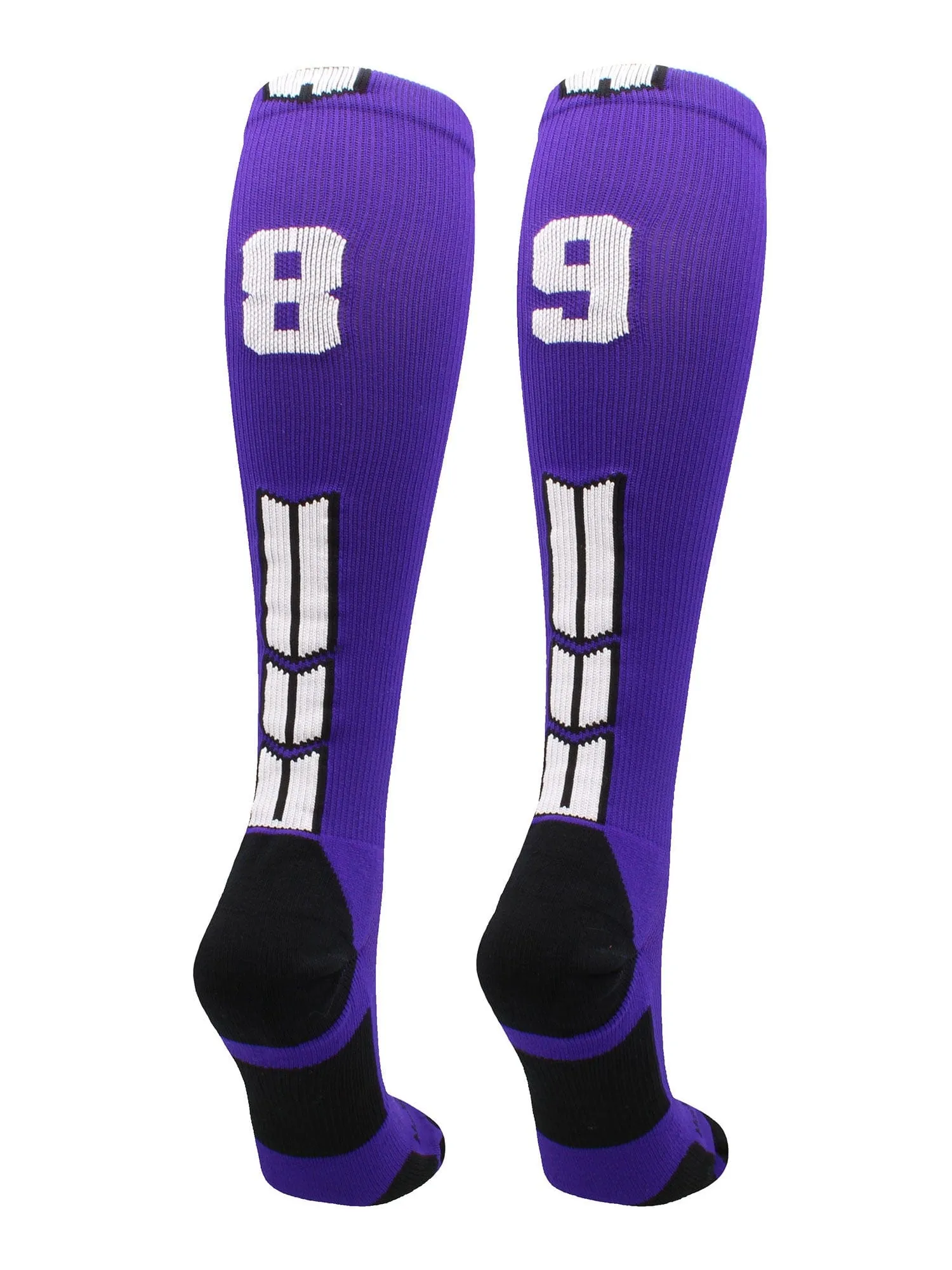 Player Id Jersey Number Socks Over the Calf Length Purple White