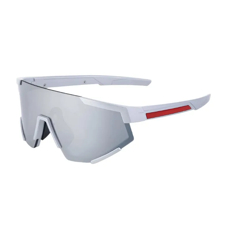 Sports Once-piece Shield Sunglasses For Unisex-SunglassesCraft