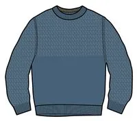 Swell Knitted Jumper - Blue Steel