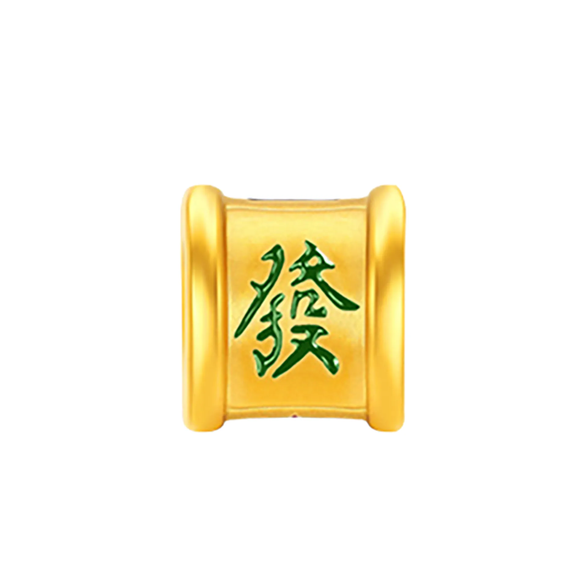 TAKA Jewellery 999 Pure Gold Mahjong Barrel Charm