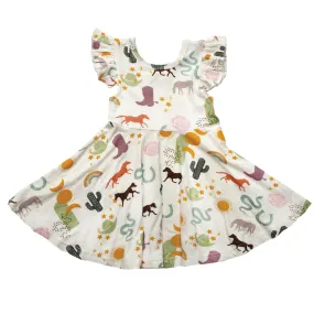 wild & free bamboo twirl dress