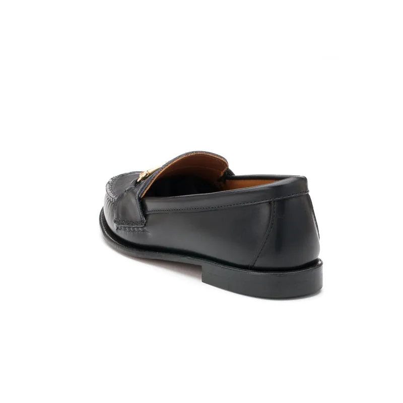 Women's Horsebit Loafers - Black Calf