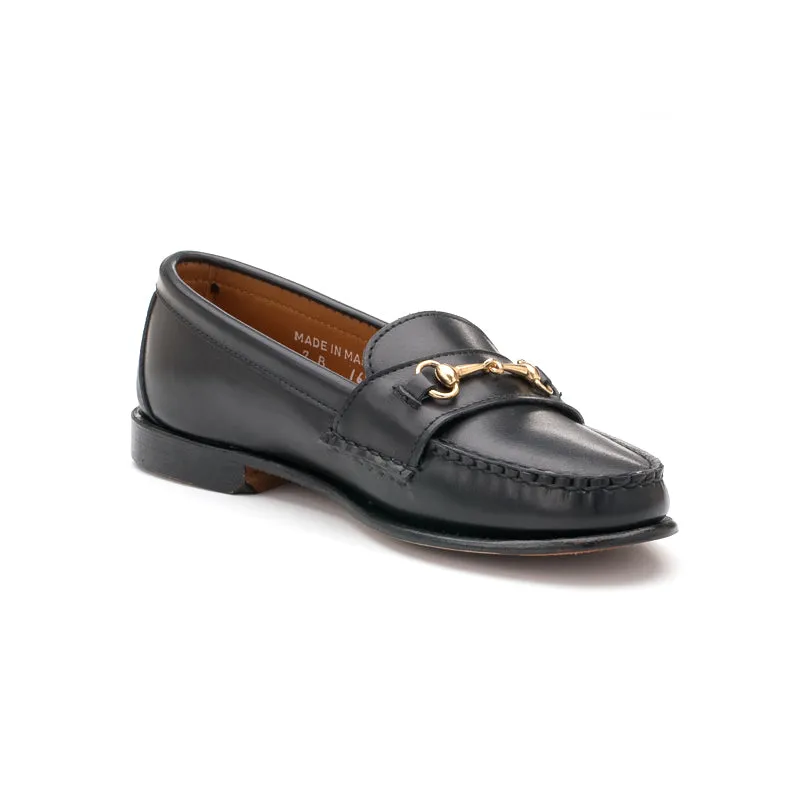 Women's Horsebit Loafers - Black Calf