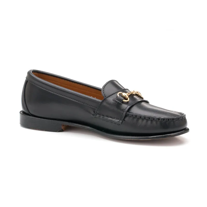 Women's Horsebit Loafers - Black Calf