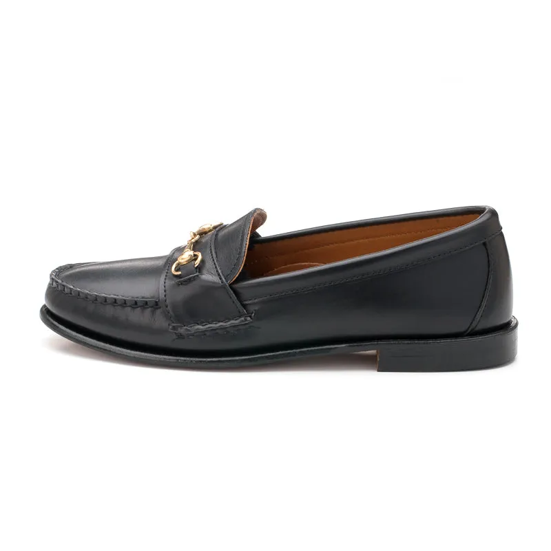 Women's Horsebit Loafers - Black Calf