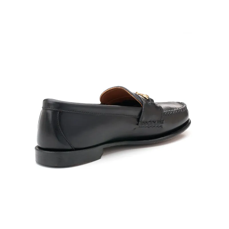 Women's Horsebit Loafers - Black Calf