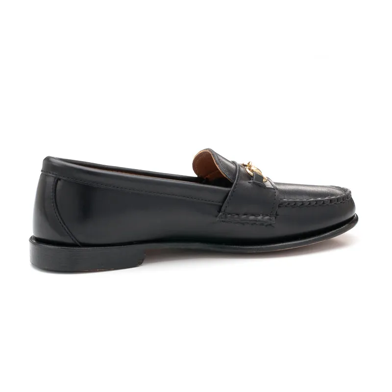 Women's Horsebit Loafers - Black Calf