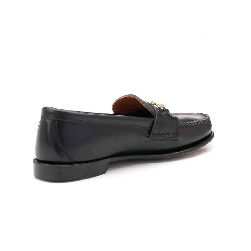 Women's Horsebit Loafers - Black Calf