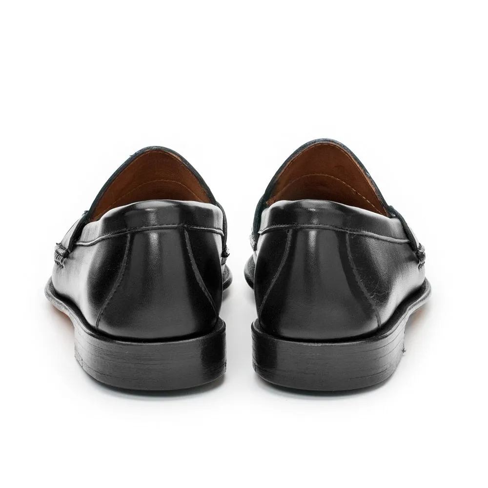 Women's Horsebit Loafers - Black Calf