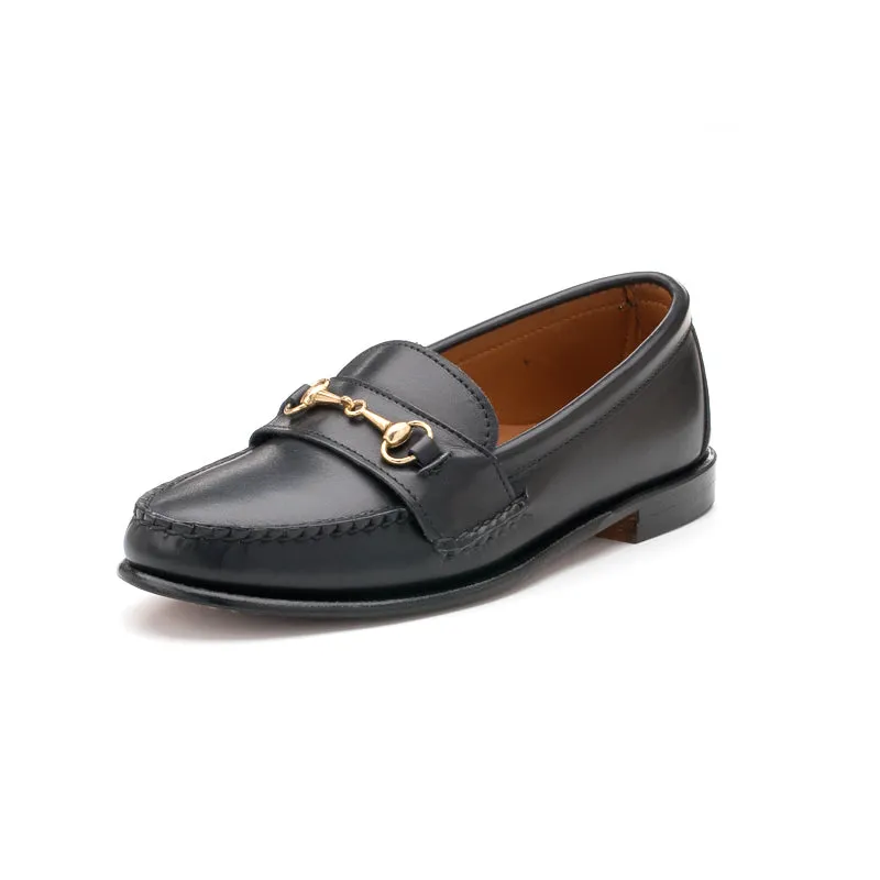 Women's Horsebit Loafers - Black Calf