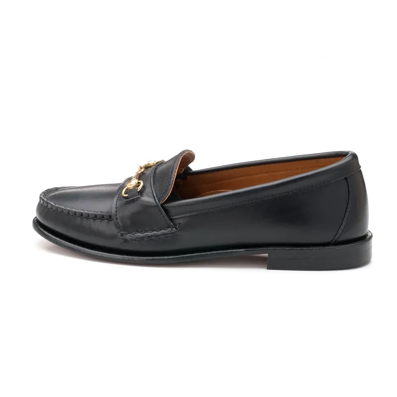 Women's Horsebit Loafers - Black Calf