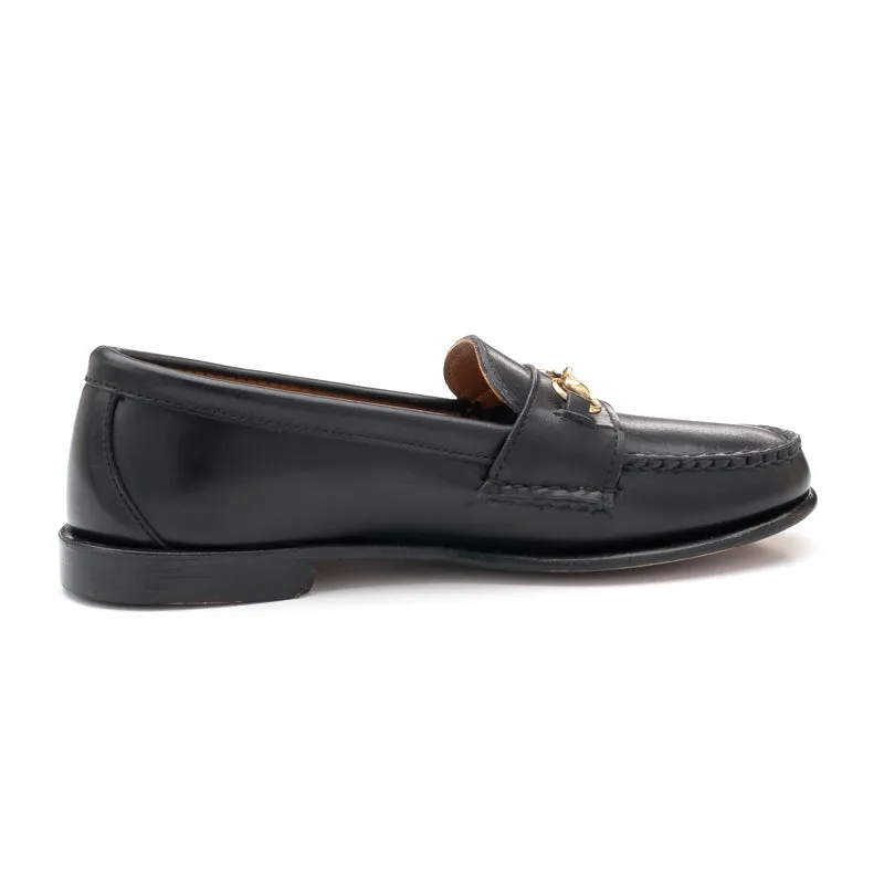 Women's Horsebit Loafers - Black Calf